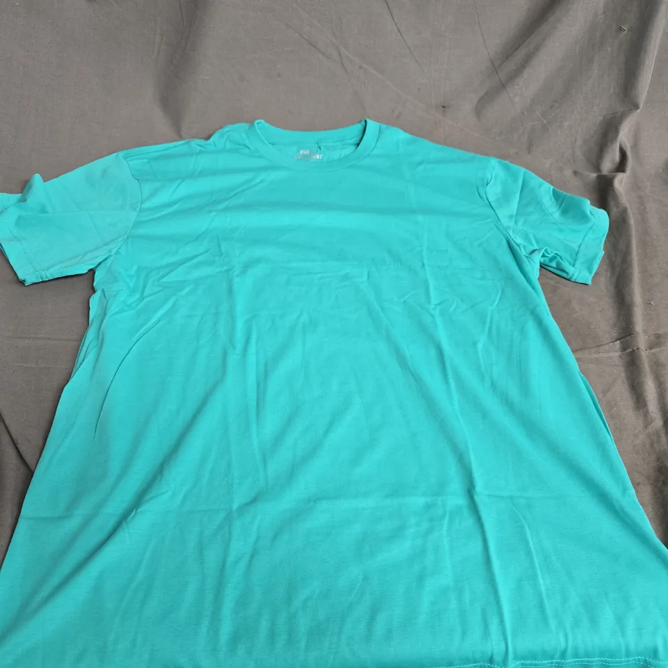 BUILT DIFFERENT TEAL SHORT-SLEEVE T-SHIRT