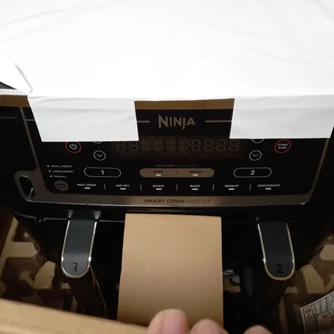 BOXED NINJA FOODI MAX DUAL ZONE 9.5L AIR FRYER AF451UK