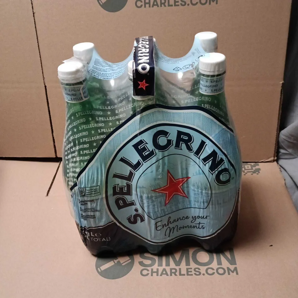 6 X S PELLEGRINO 1L