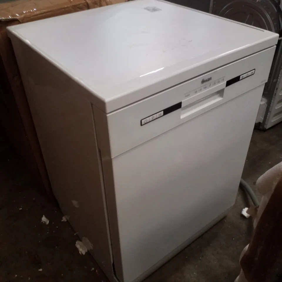SWAN SDW751170W 14 PLACE FULLSIZE DISHWASHER - WHITE