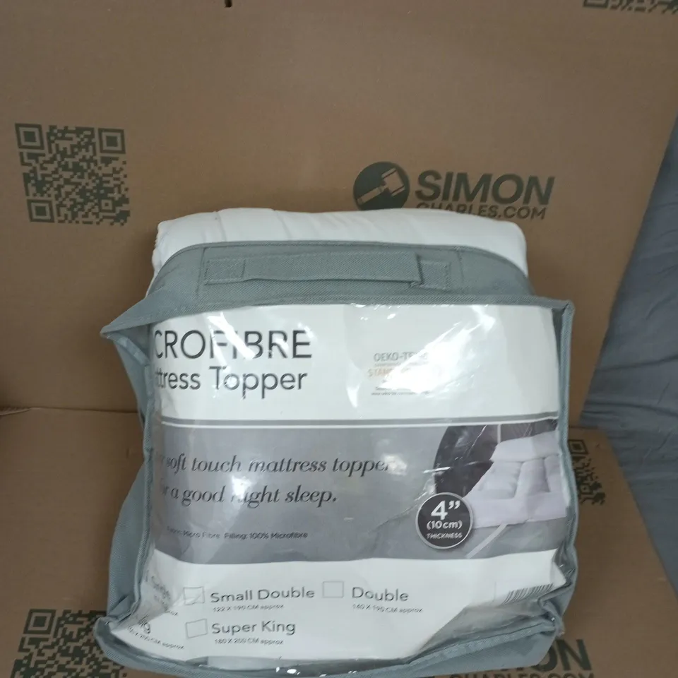 OEKO-TEK MATTRESS TOPPER – 4IN (10CM) THICK, SINGLE