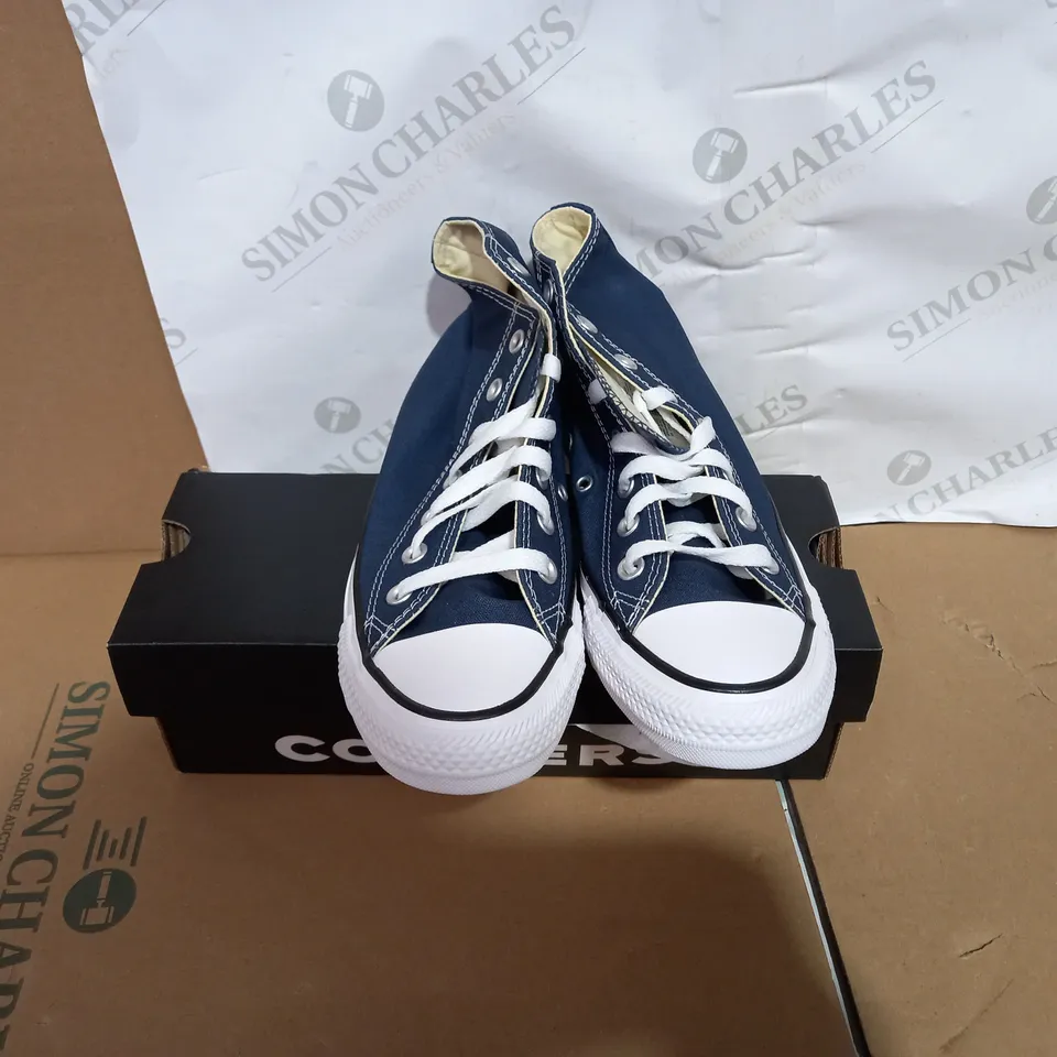 PAIR OF BOXED CONVERSE ALL STAR HIGH TOPS SIZE 5.5