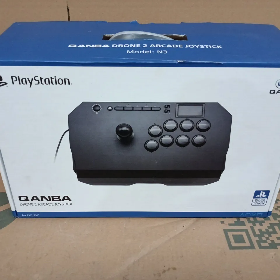 BOXED PLAYSTATION QANBA DRONE 2 ARCADE JOYSTICK (MODEL N3)