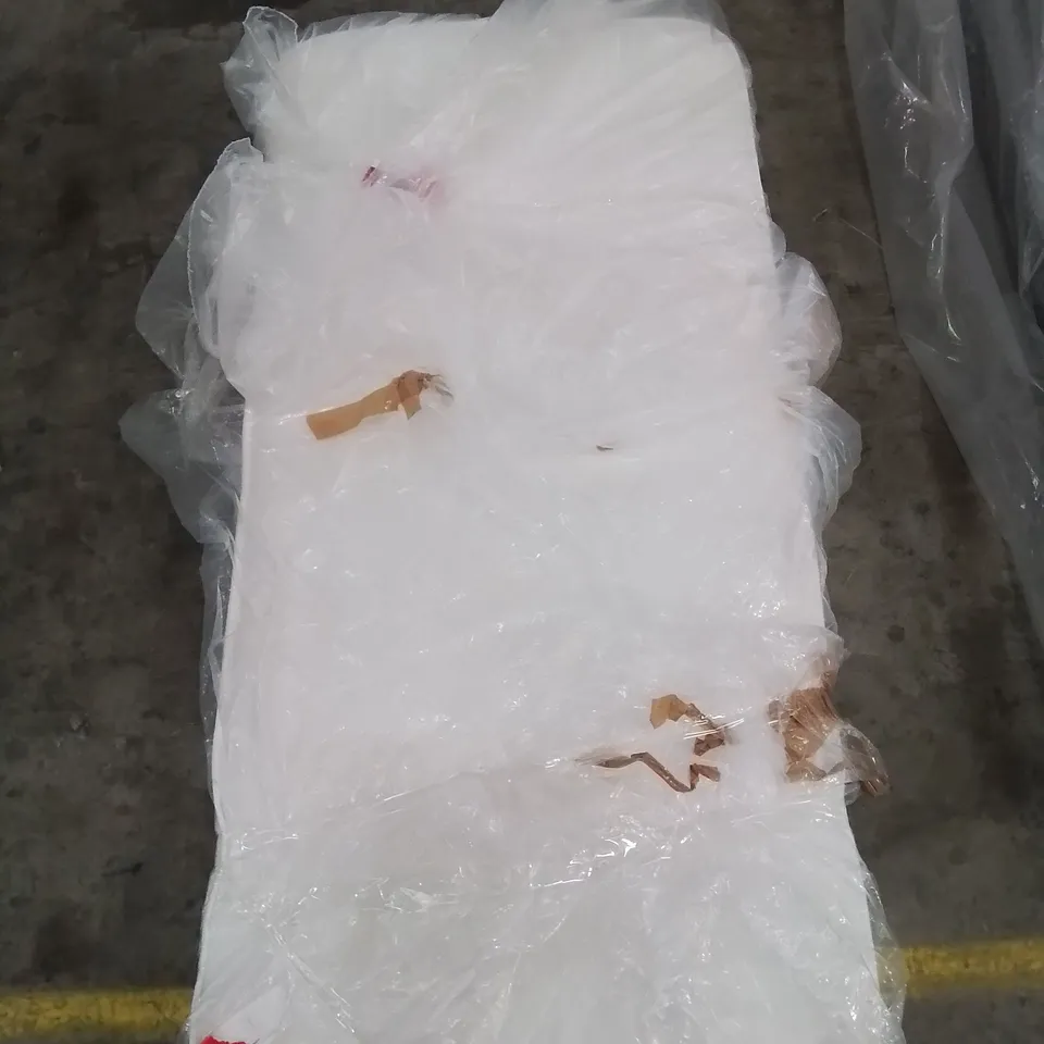 QUALITY BAGGED BIBEAU DEEP QUILTED HYBRID SINGLE MATTRESS