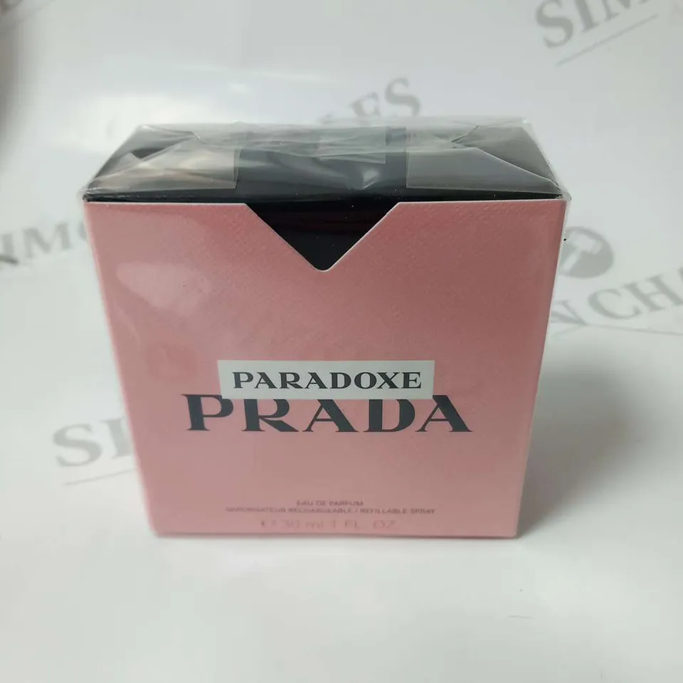 BOXED AND SEALED PRADA PARADOXE EAU DE PARFUM - 30ML
