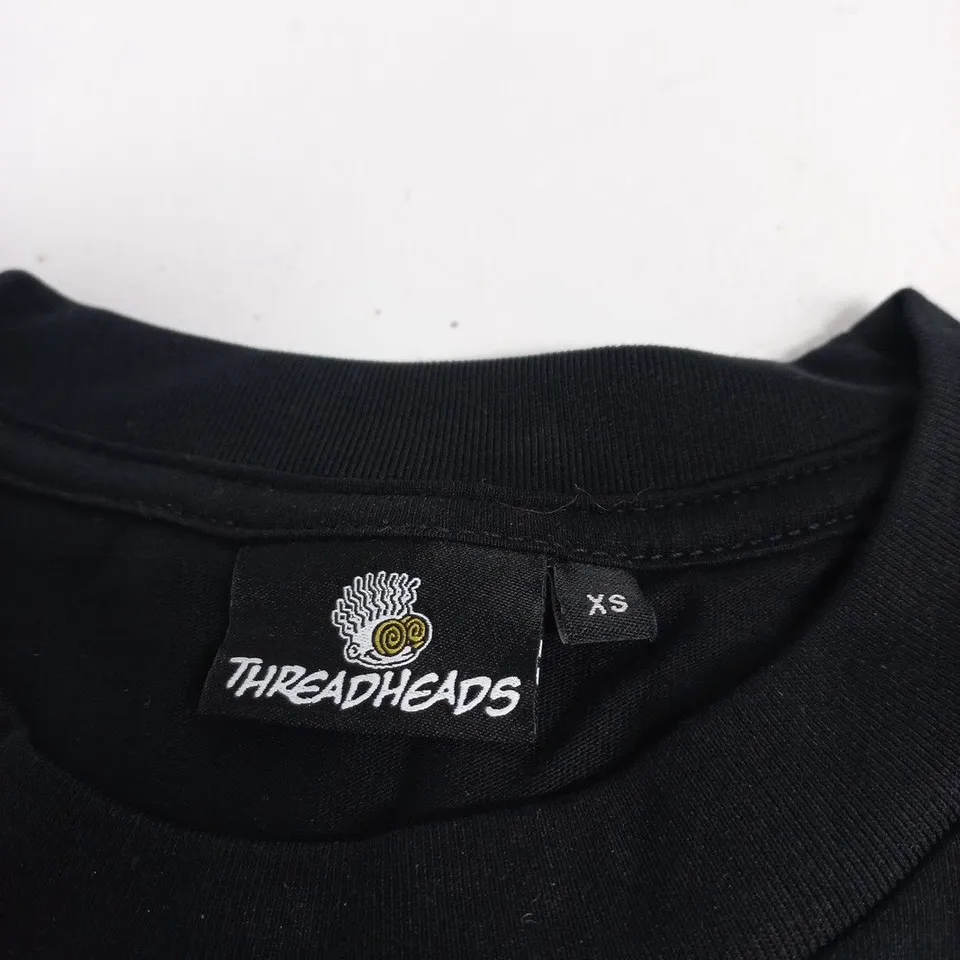 THREADHEADS BLACK T-SHIRT – XS OSCAR THE GROUCH SESAME STREET