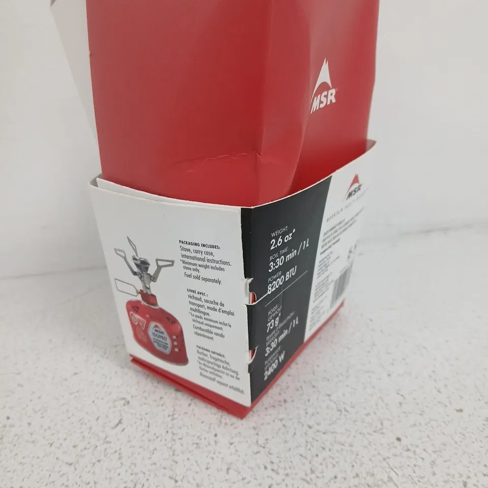MSR POCKETROCKET 2 ULTRALIGHT CAMPING STOVE – BOXED