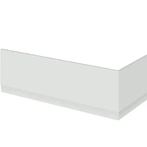 BOXED 1700MM SHOWER BATH PANEL - GLOSS WHITE (1 BOX)