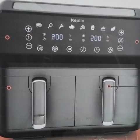 BOXED KEPLIN 9 LITRE DUAL DRAWER AIRFRYER