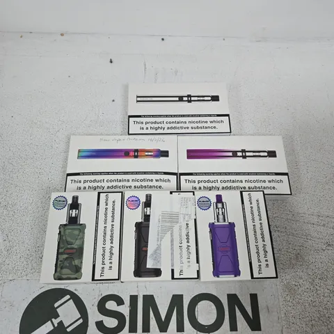 APPROXIMATELY 20 ASSORTED INNOKIN E-CIG PRODUCTS AND ACCESSORIES IN VARIOUS COLOURS SIZES AND STYLES