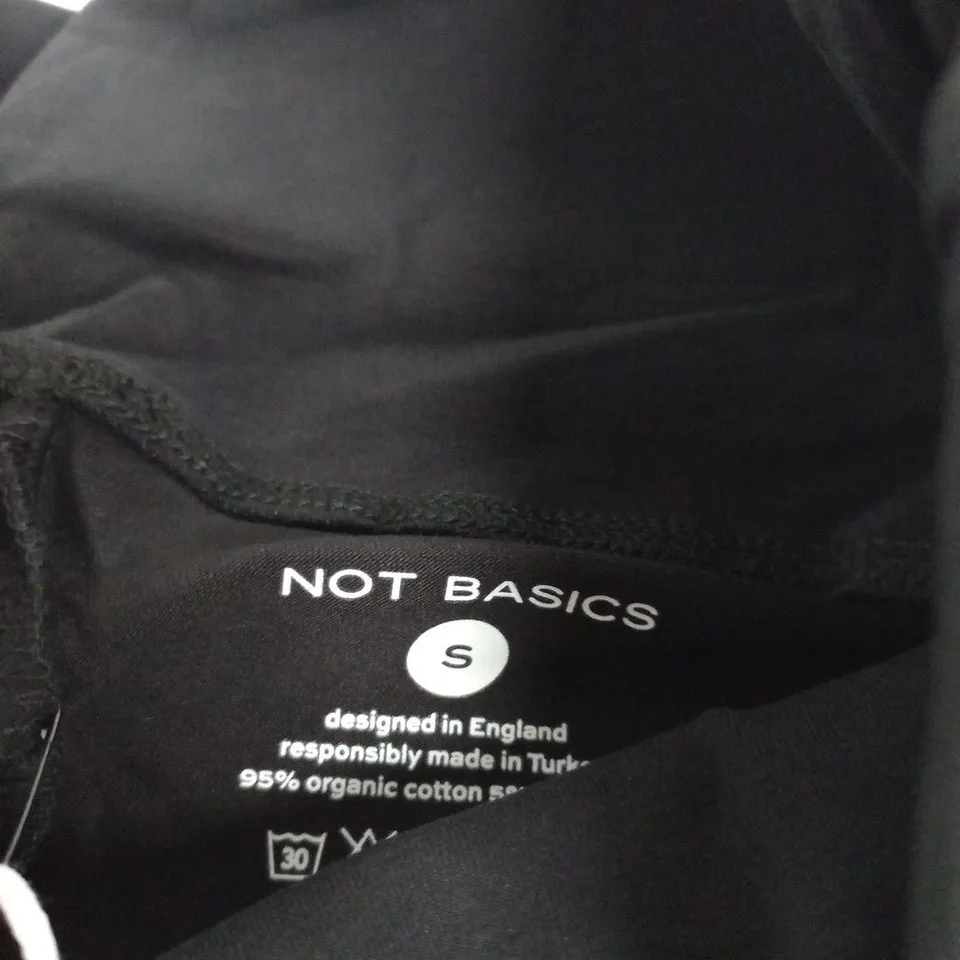 NOT BASICS BLACK LEGGINGS SMALL