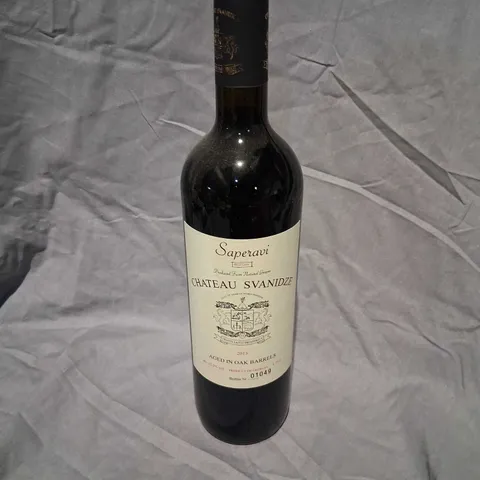CHATEAU SVANIDZE SAPERAVI 2013 β GEORGIAN RED WINE (1 BOTTLE), AGED IN OAK BARRELS