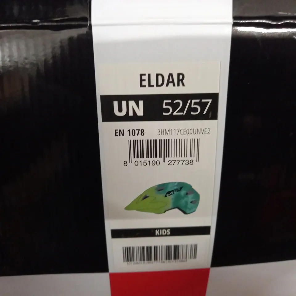 BOXED MET ELDAR KIDS HELMET - 52/57