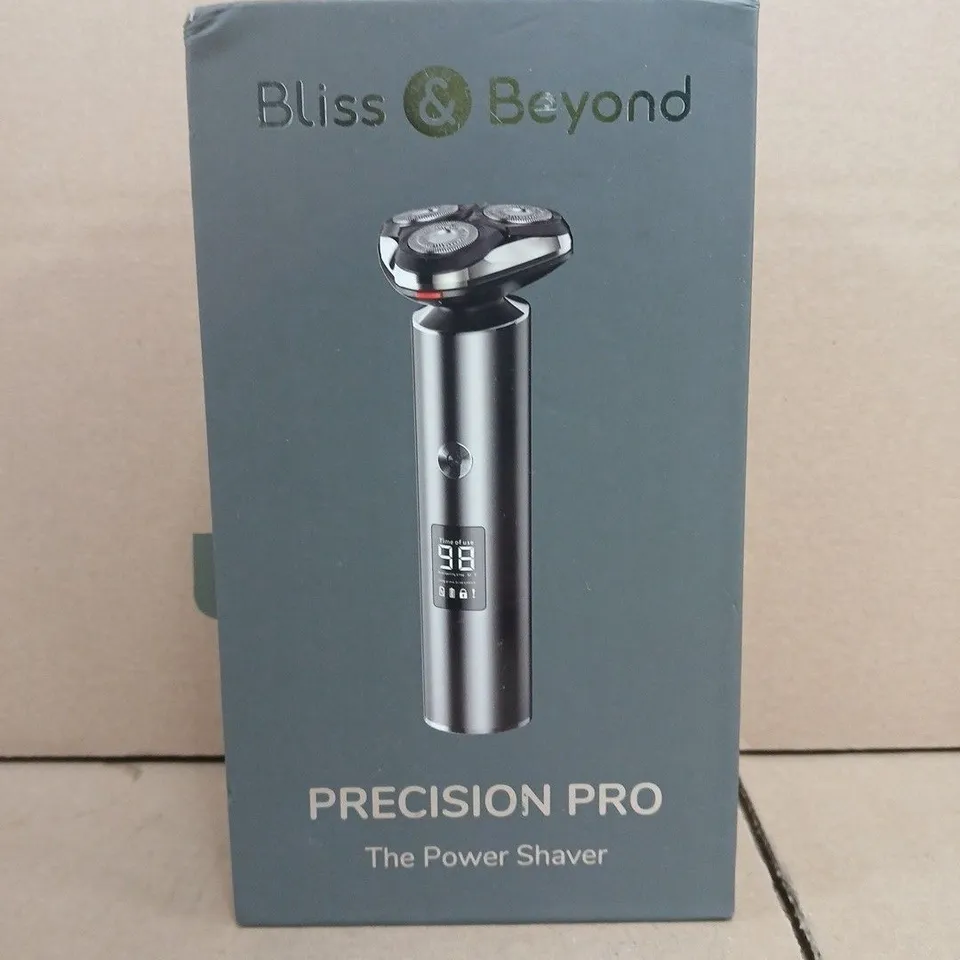 BOXED BLISS & BEYOND PRECISION PRO POWER SHAVER