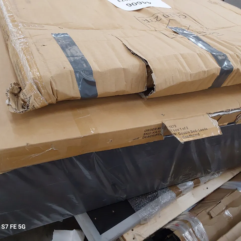 PALLET OF ASSORTED BOXED FURNITURE PARTS