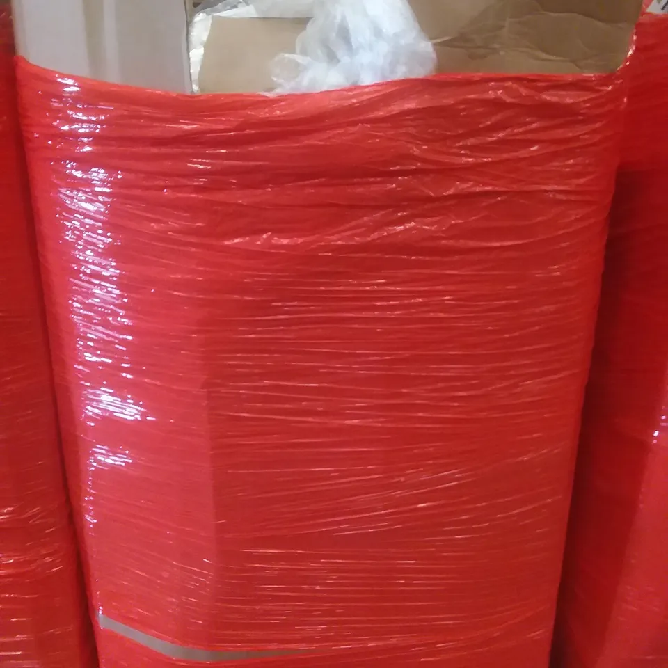 PALLET OF ASSORTED ITEMS INCLUDING MAKEUP MIRROR, TOILET SEAT, AIR COOLER