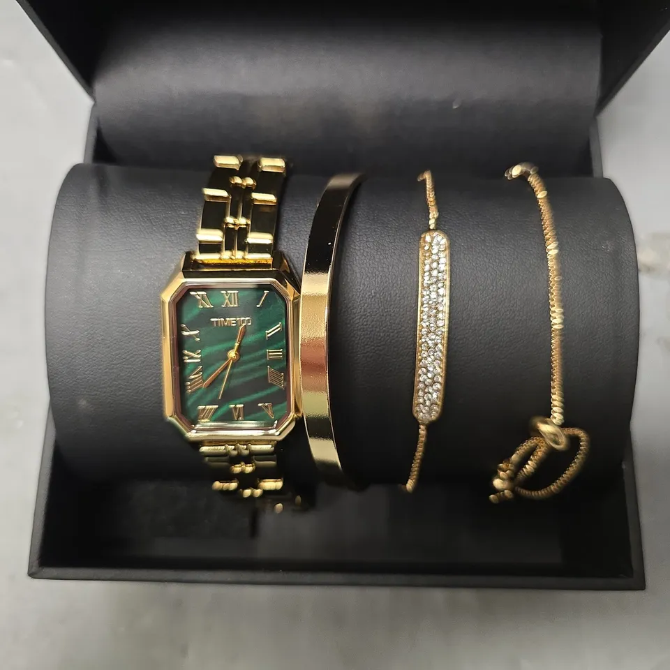 BOXED TIME100 GIFT JEWELLERY SET 