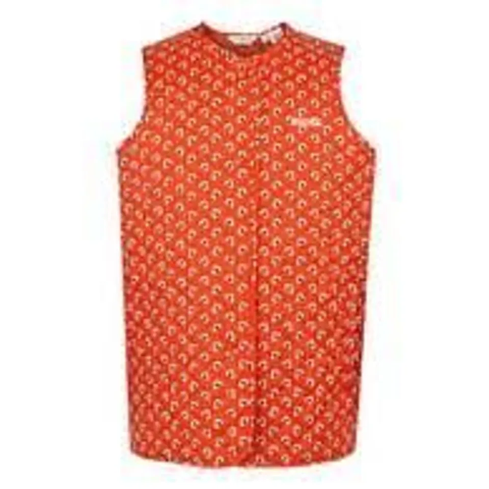APPROXIMATELY 16 BRAND NEW REGATTA X ORLA KIELY WOMENS QUILTED BODYWARMER IN CLOVER RED - UK 18