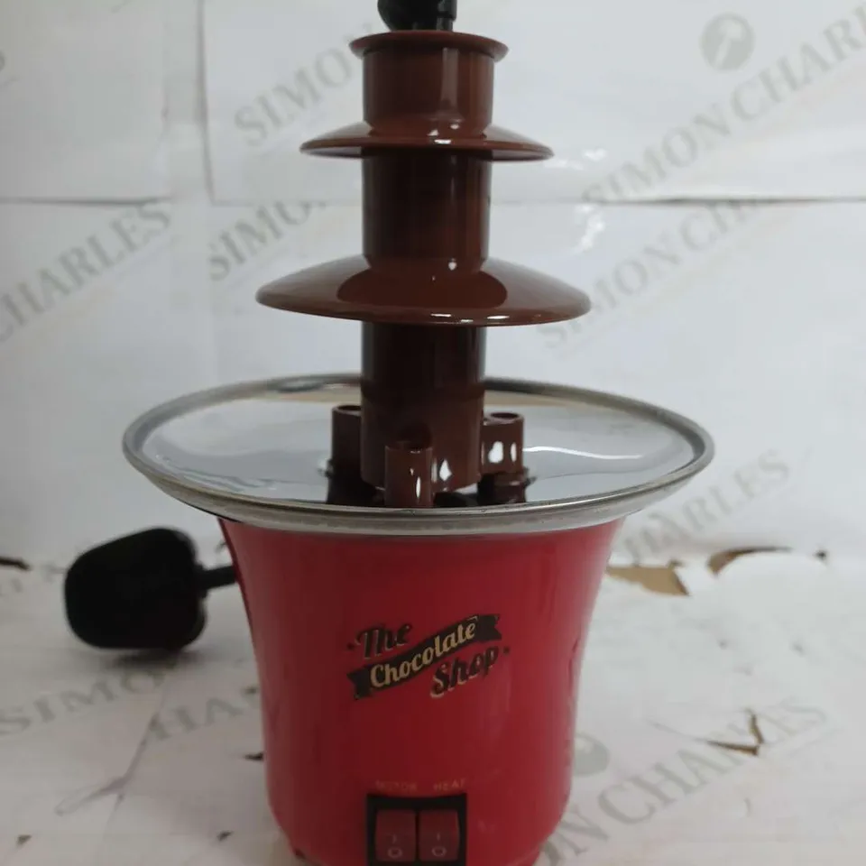 BOXED GLOBAL GIZMOS CHOCOLATE FOUNTAIN 