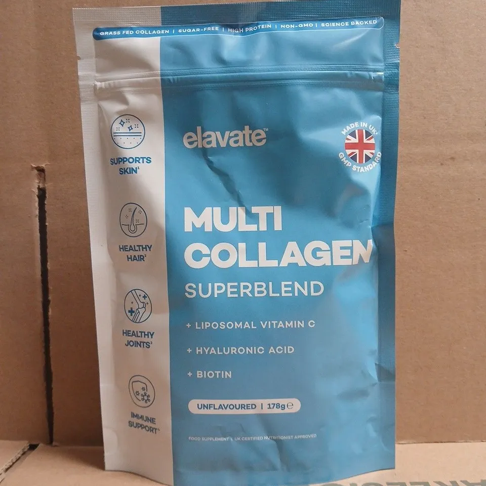 ELAVATE MULTI COLLAGEN SUPERBLEND (178G) - UNFLAVOURED