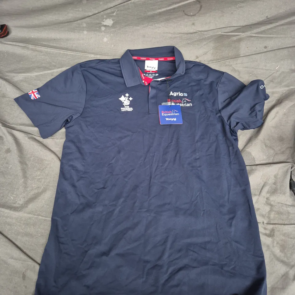 BEF MENS ARMY POLO BY TOGGI – NAVY, XL
