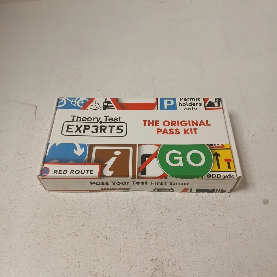 THEORY TEST EXP3RT5 – THE ORIGINAL PASS KIT 