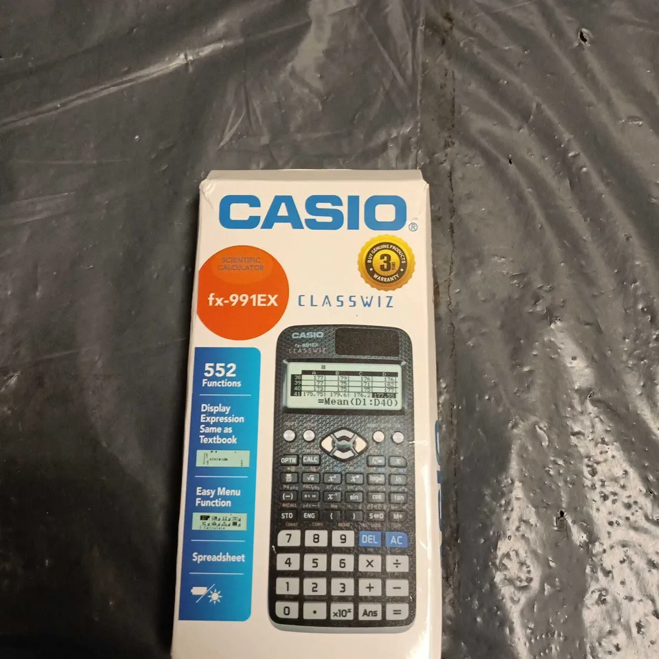 CASIO FX-991EX CLASSWIZ SCIENTIFIC CALCULATOR – BOXED