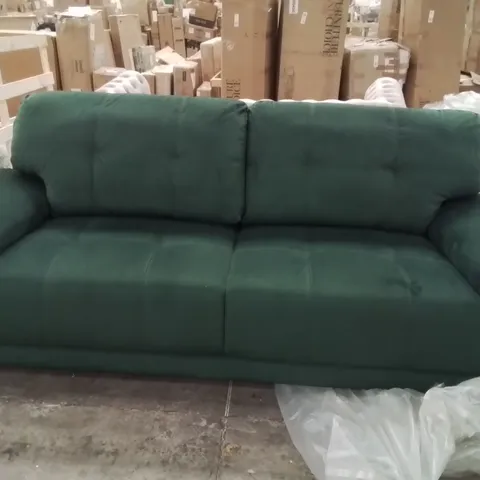 FABRIC OLIVE GREEN 2 SEATER SOFA 