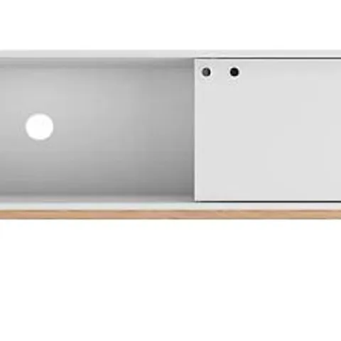 BRAND NEW BOXED OUT & OUT PHOENIX WHITE TV UNIT - 140CM