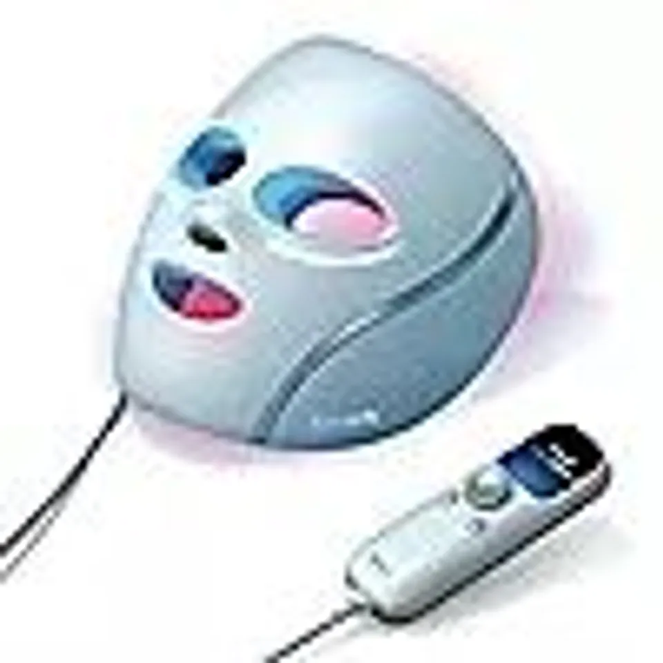 SHARK CRYOGLOW LED MASK WITH CHARGING STAND