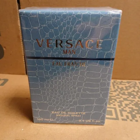 BOXED AND SEALED VERSACE MAN EAU FRAICHE EAU DE TOILETTE 100ML