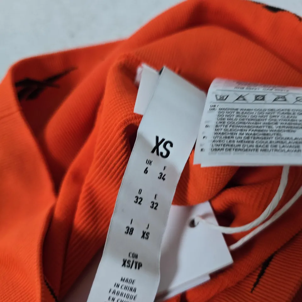 WOMEN'S ORANGE LEGGINGS – UK 6 (XS) (EU 34)