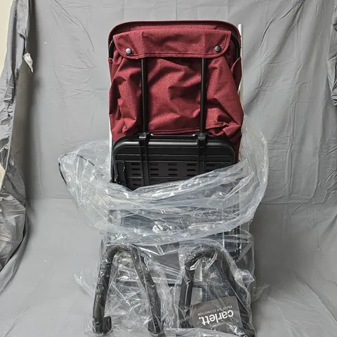 CARLETT COMFORT MOVE SHOPPING TROLLEY WITH SEAT & ACCESSORIES