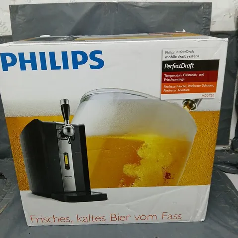 BOXED PHILIPS PERFECT DRAFT BEER POURING SYSTEM 