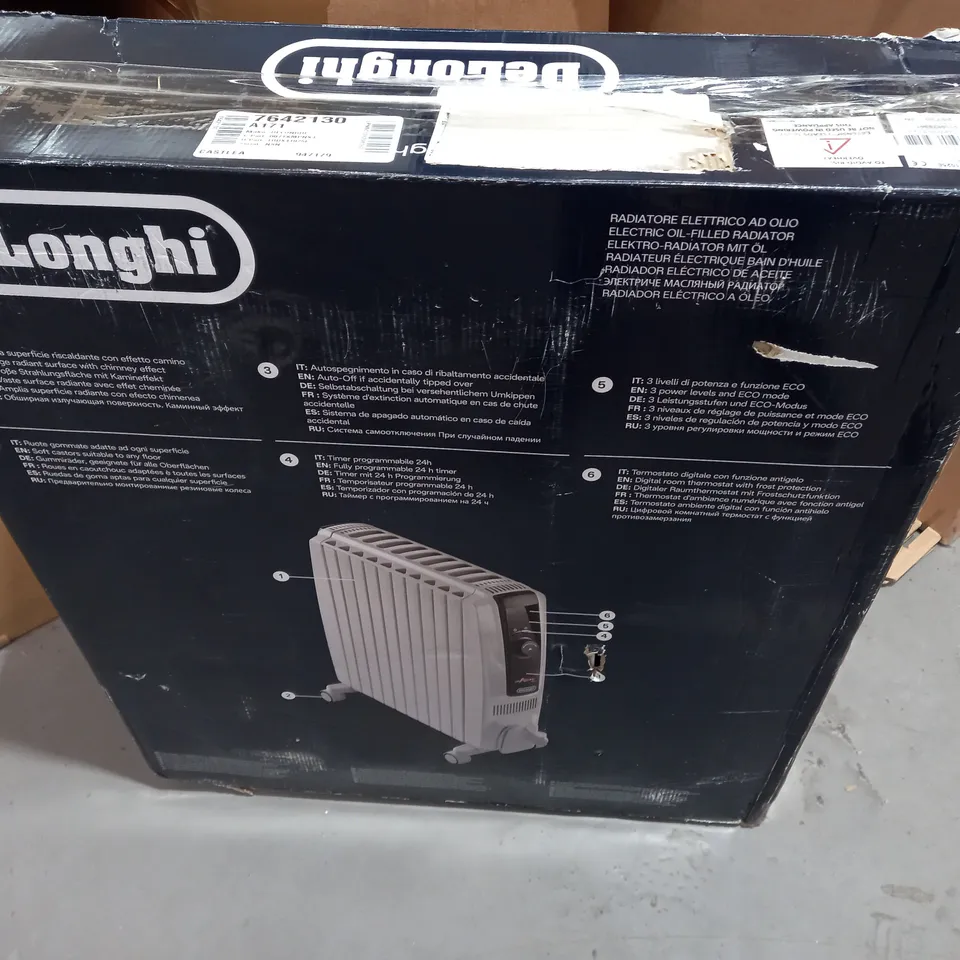 DE'LONGHI ELECTRIC OIL FILED RADIATOR 