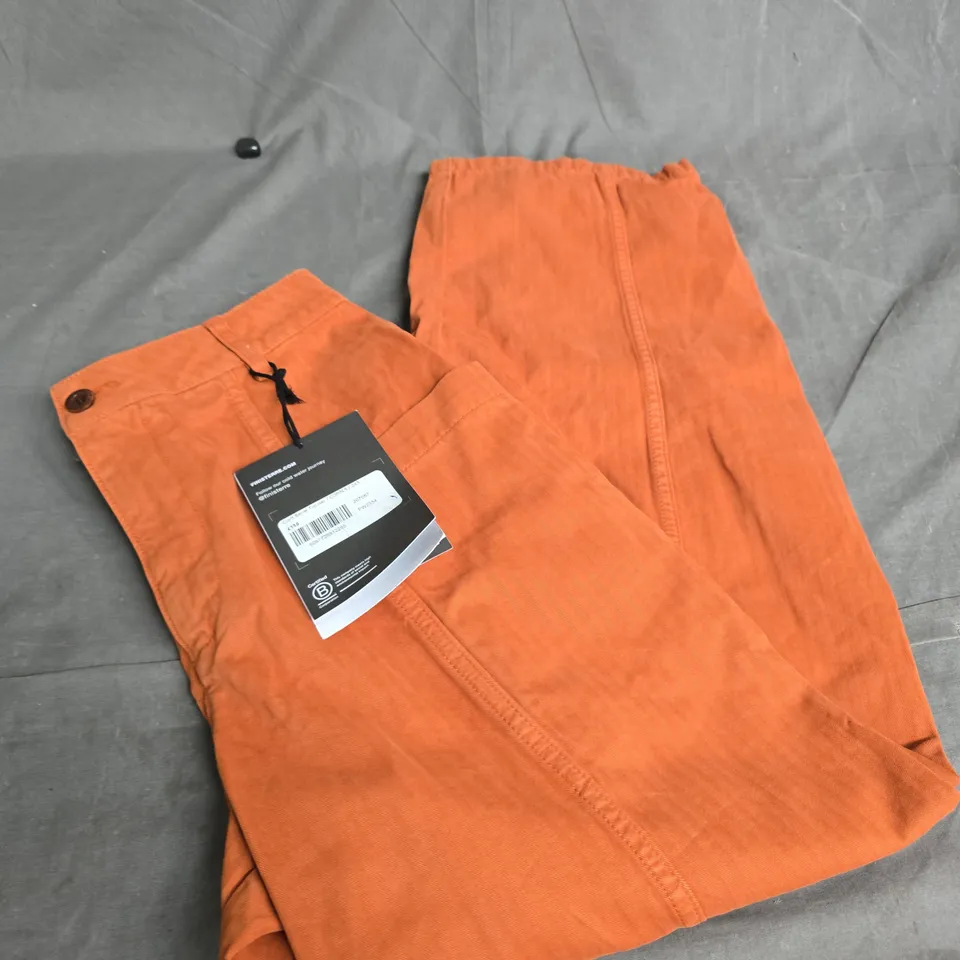 FINISTERRE CROFT BARREL TROUSERS – COPPER, UK 24R