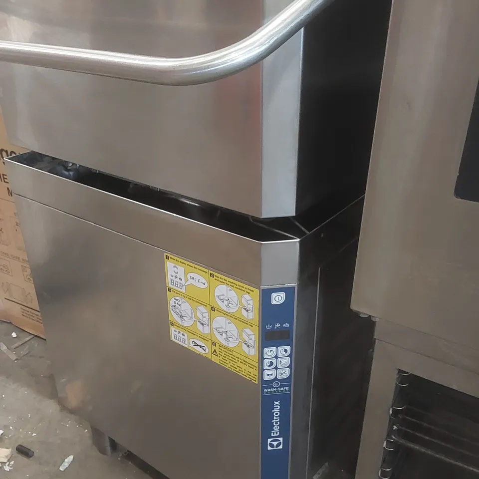 ELECTROLUX WASH SAFE CONTROL COMMERCIAL PASS THROUGH DISHWASHER