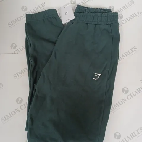 GYMSHARK TRAINING FLEECE IN FOG GREEN SIZE S
