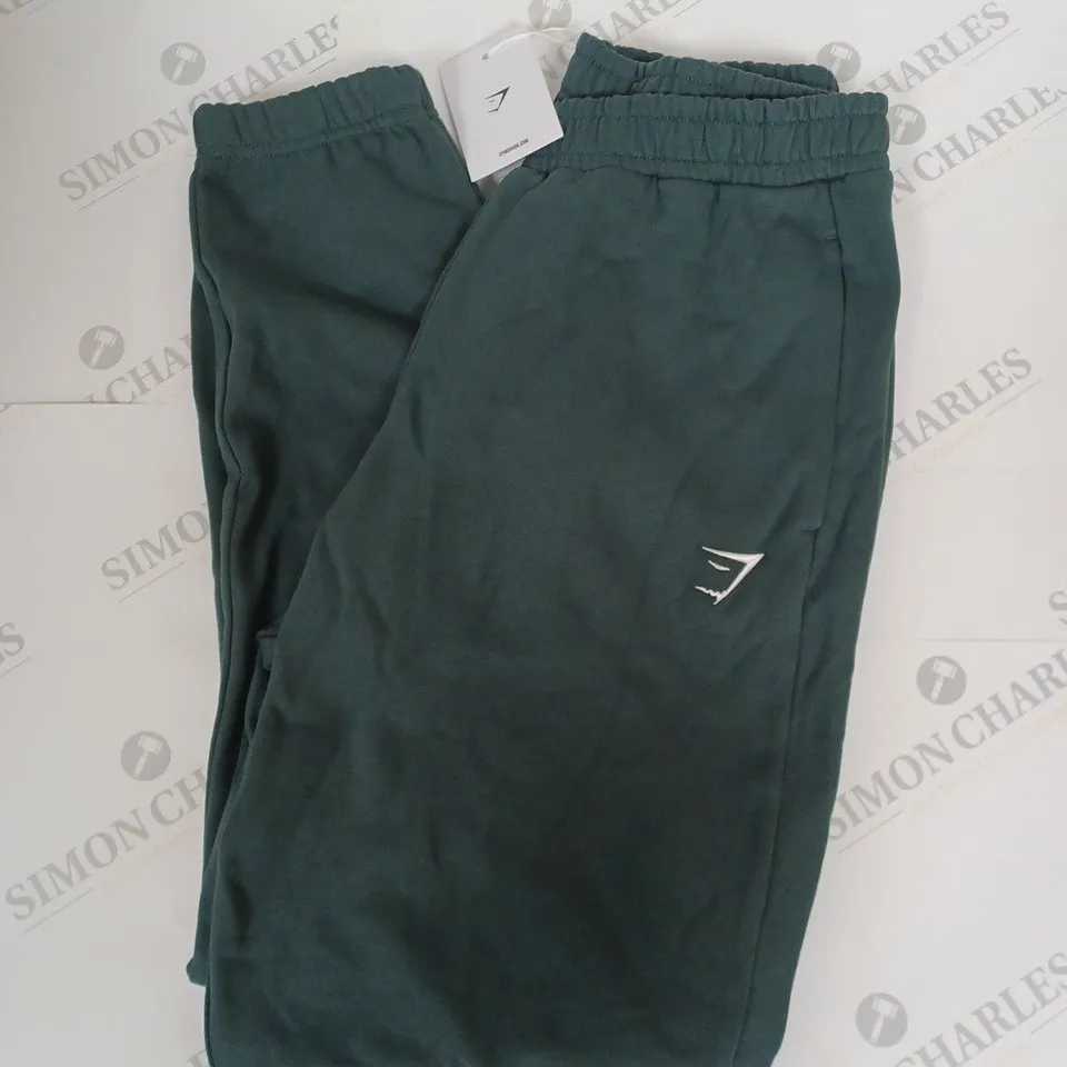 GYMSHARK TRAINING FLEECE IN FOG GREEN SIZE S