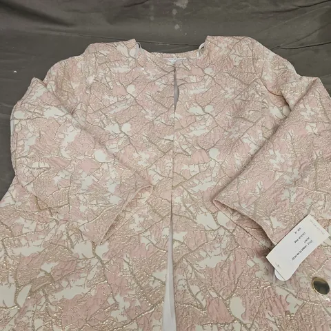 HELEN BERMAN LONDON JACQUARD JACKET - SIZE 18