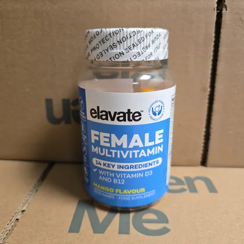ELAVATE FEMALE MULTIVITAMIN GUMMIES (MANGO FLAVOUR) - 60 GUMMIES