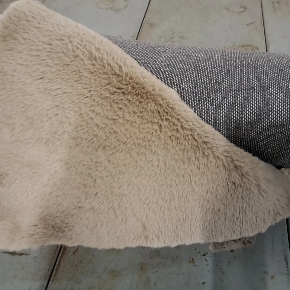 BRAND NEW PACO RABBIT RUG IN BEIGE - 140X200CM