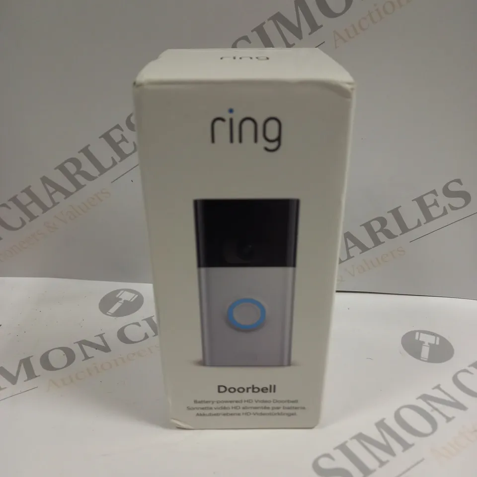 BOXED SEALED RING BATTERY HD DOORBELL 