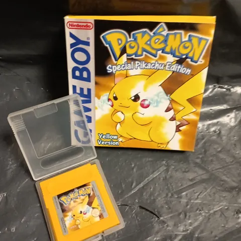 POKEMON SPECIAL PIKACHU EDITION YELLOW VERSION FOR GAME BOY  