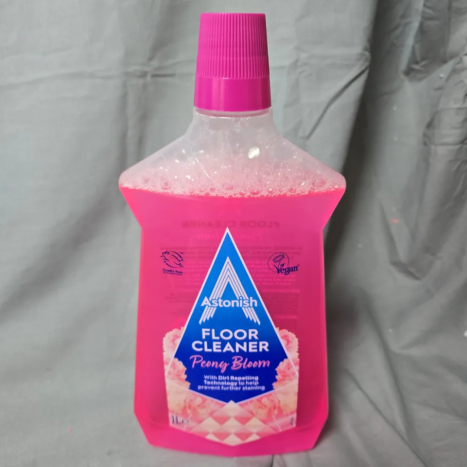 APPROXIMATELY 12 ASTONISH FLOOR CLEANER PEONY BLOOM (1L)