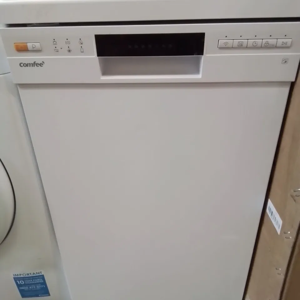 COMFEE' SLIMLINE FREESTANDING DISHWASHER FD934B-W - WHITE -COLLECTION ONLY-