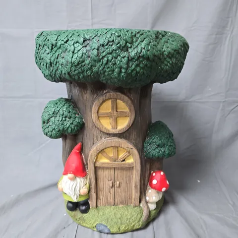 GNOME HOUSE STOOL – GARDEN DECOR (RESIN)