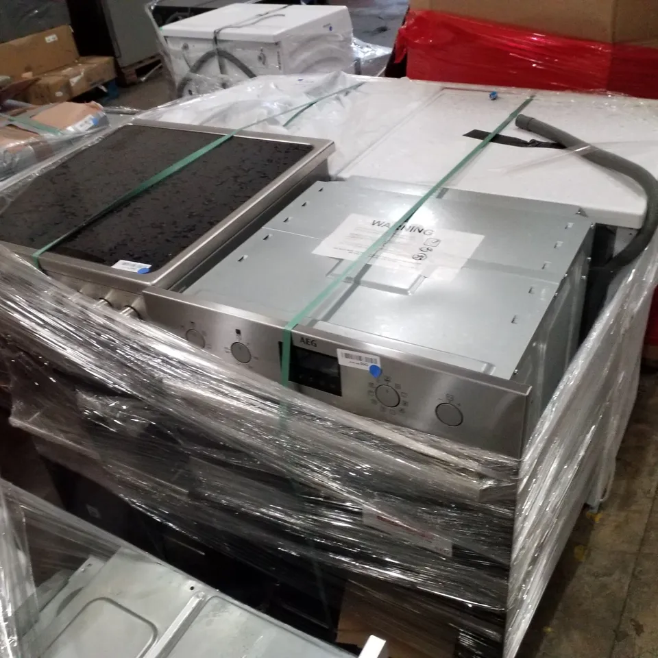 PALLET OF APPROXIMATELY 4 UNPROCESSED RAW RETURN WHITE GOODS TO INCLUDE;