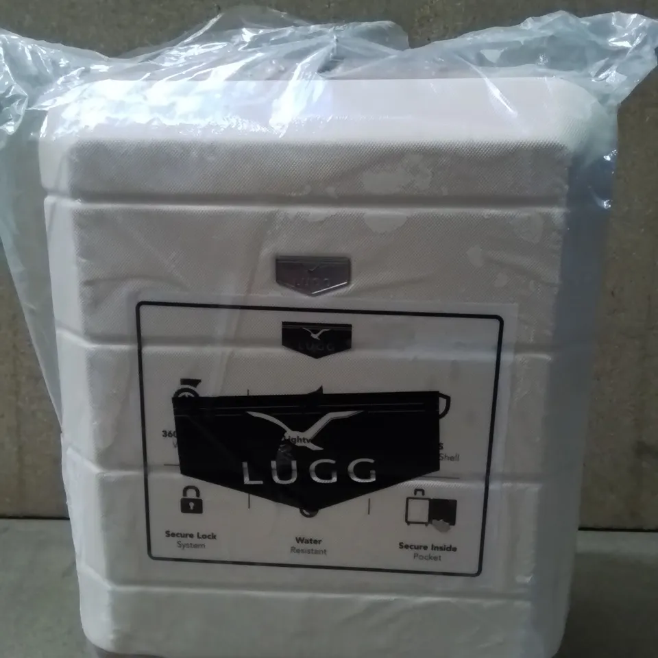 LUGG JETSET CABIN BAG CREAM&BROWN