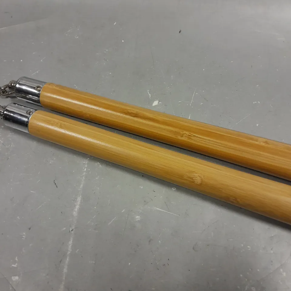 WOODEN 12" NUNCHAKU